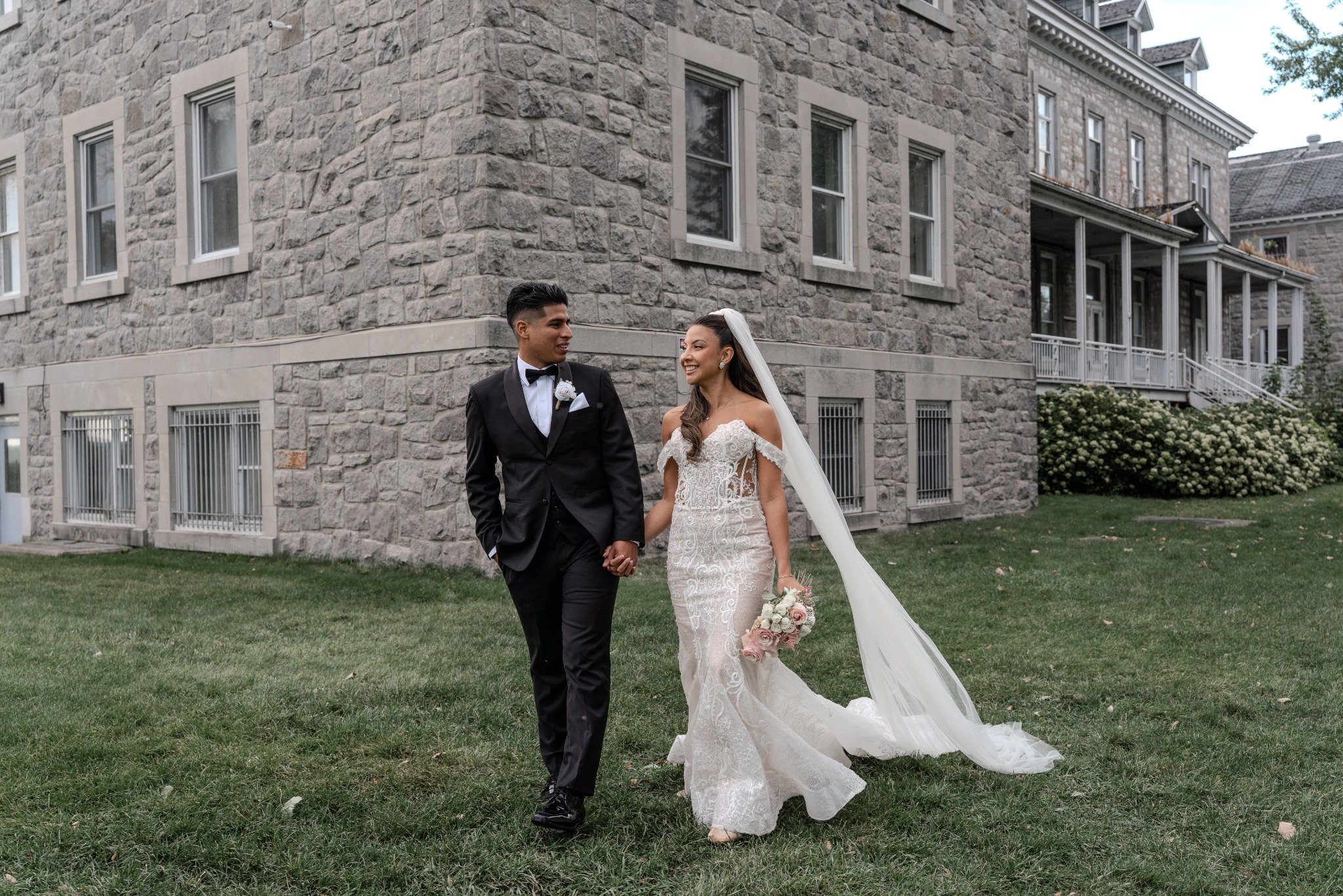 Bride and groom